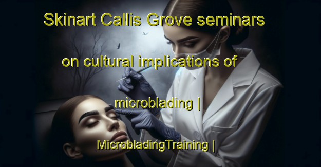Skinart Callis Grove seminars on cultural implications of microblading | MicrobladingTraining | MicrobladingClasses | SkinartTraining-United States